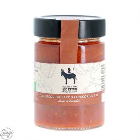 SAUCE COURGE BACON PECORINO BIO 260 G