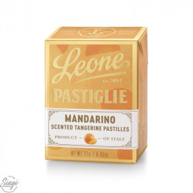 PASTILLES CARTON MANDARINE LEONE 27 G