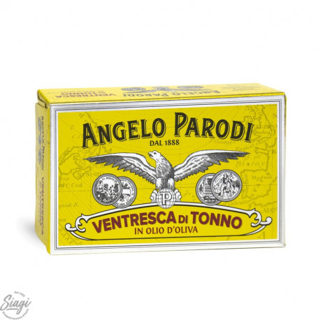 VENTRECHE THON HUILE D'OLIVE 115G ANGELO PARODI