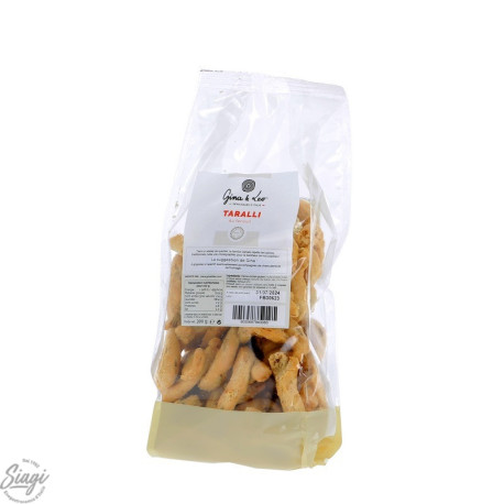 TARALLI ARTISANAUX FENOUIL 300G GINA & LEO