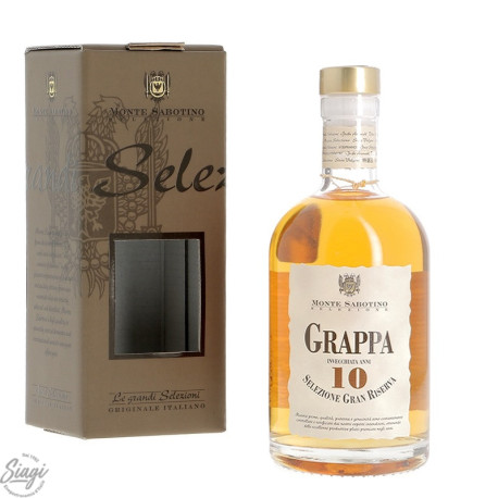 GRAPPA RISERVA 10 ANS D'AGE 40° 70CL