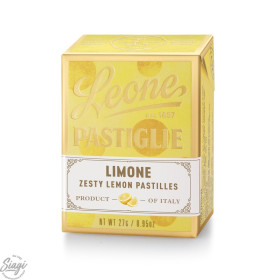 PASTILLES CARTON CITRON LEONE 27 G