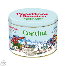 PANETTONE CORTINA BTE METAL 750G