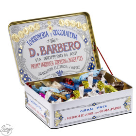 DOUCEURS MIXTES BTE METAL 400G BARBERO