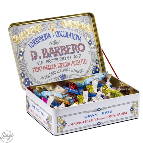 DOUCEURS MIXTES BTE METAL 400G BARBERO