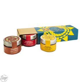 CREMES TRIO CHOCO RHUM LIMONCELLO 3x120G B.LANGHE
