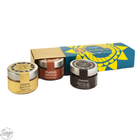 CREMES TRIO GIANDUJA 3x120G B.LANGHE