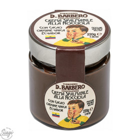 CREME NOCCIOLA 220G BARBERO 