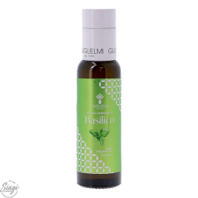 HUILE OLIVE ARO BASILICO 100 ML GUGLIELMI