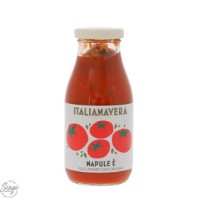 SAUCE POP NAPULE TOM. ORIGAN PIMENT 250G
