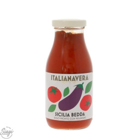 SAUCE POP BEDDA TOMATE AUBERGINE 250G